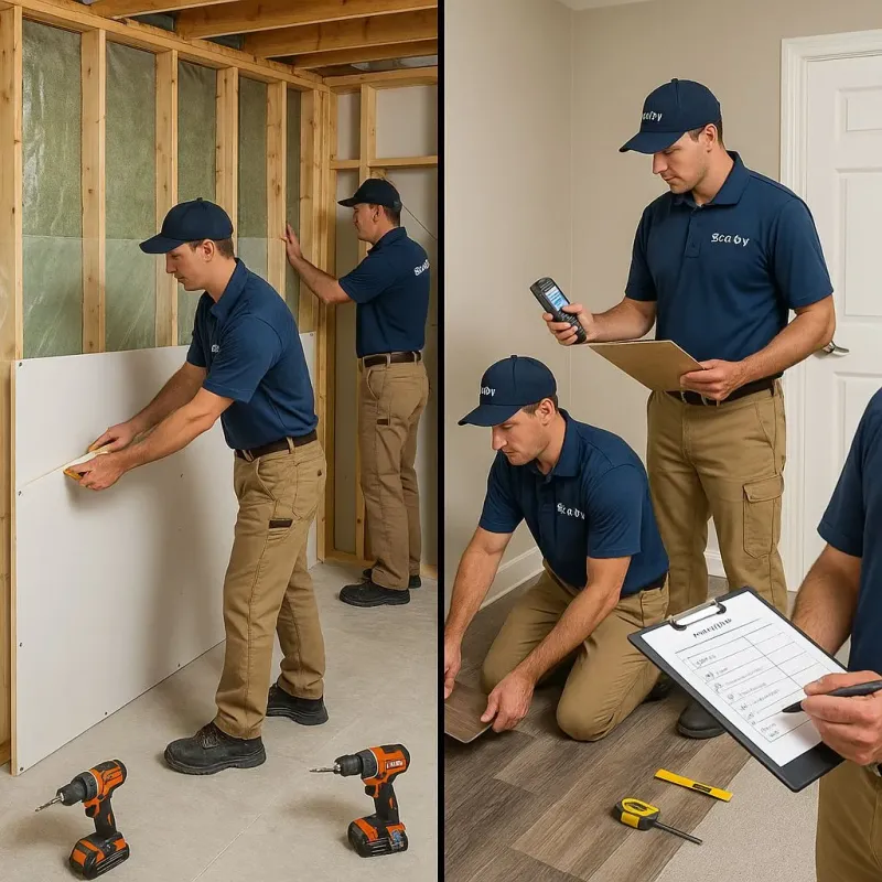 Repairs and Reconstruction process in Brooklyn, MI