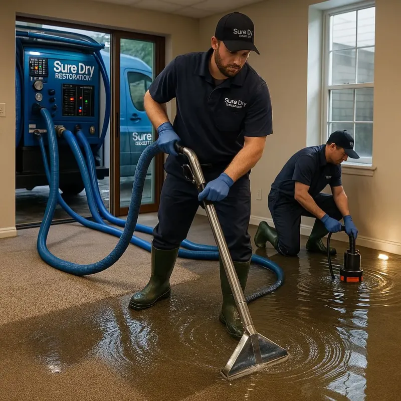 Water Extraction and Removal process in Brooklyn, MI